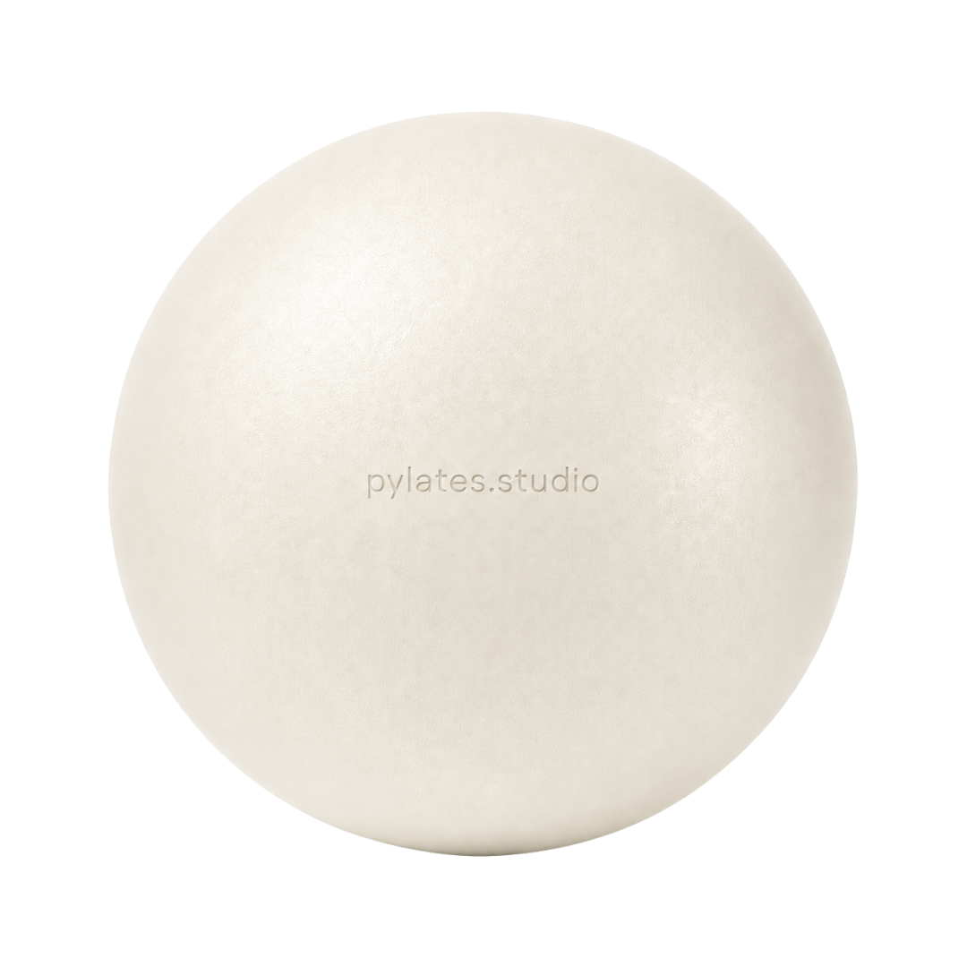Pylates.studio - Balle Yoga Pilates personnalisée pour studio - Blanc cassé / ivoire