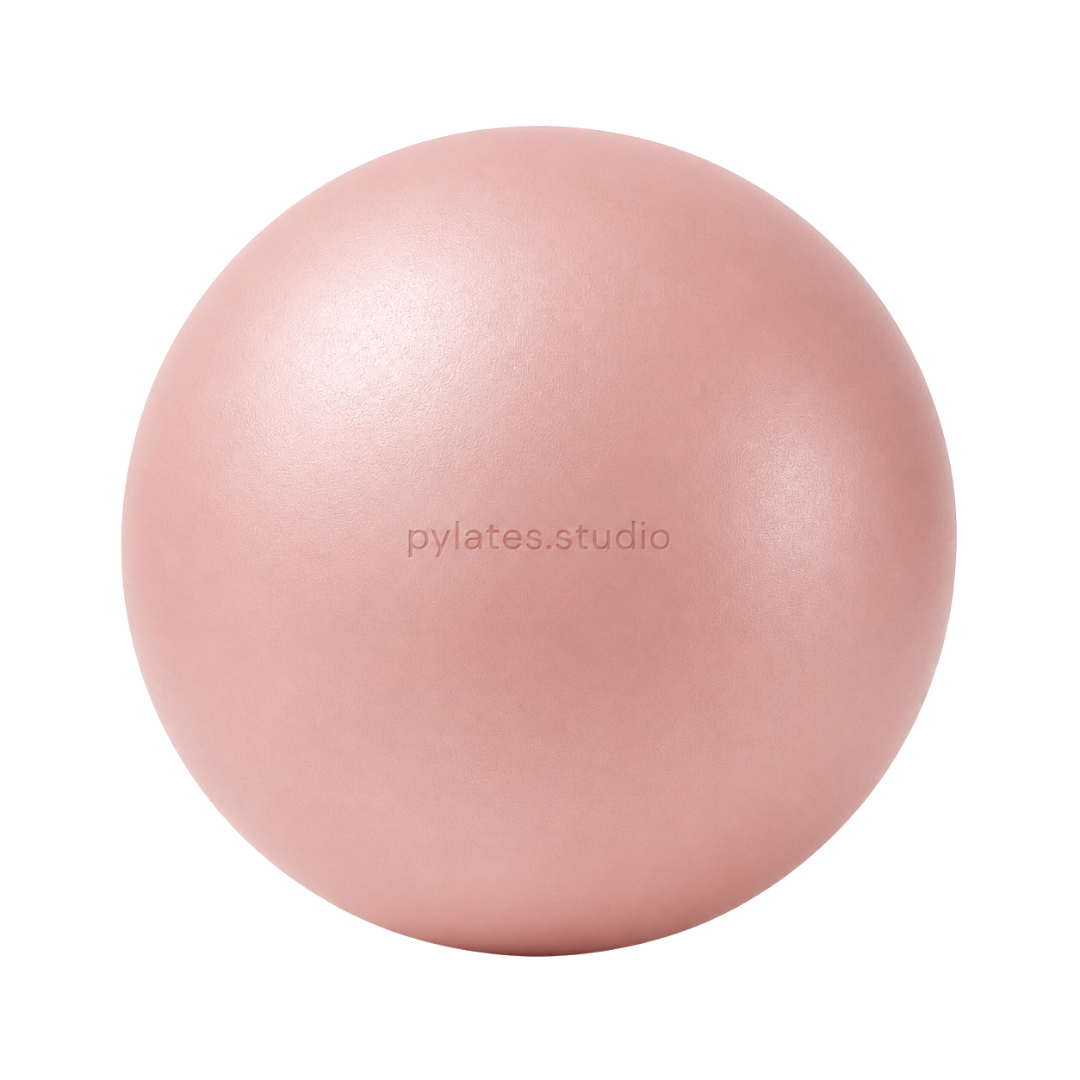 Pylates.studio - Balle Yoga Pilates personnalisée pour studio - Rose poudre