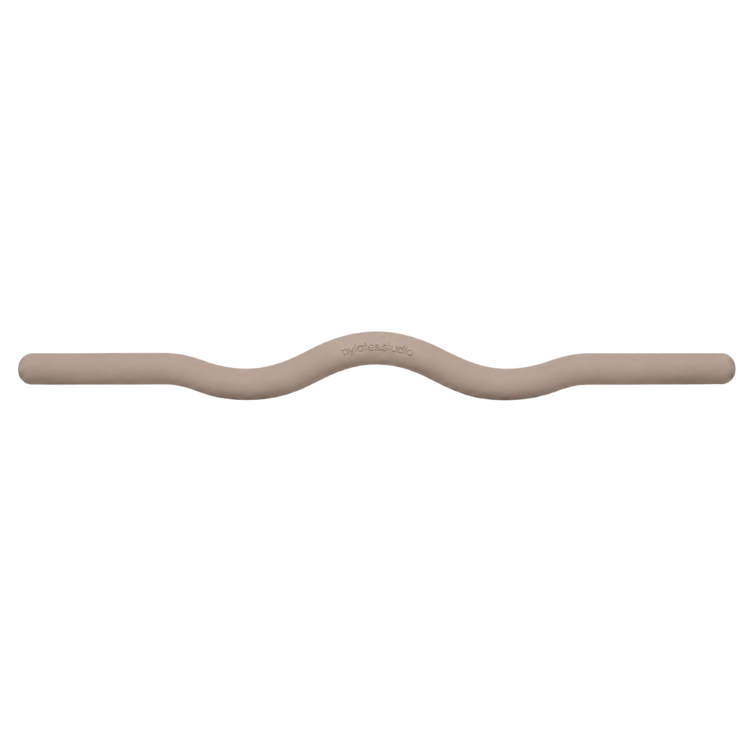 Pylates.studio - Barre Pilates lestée personnalisée pour studio – Taupe