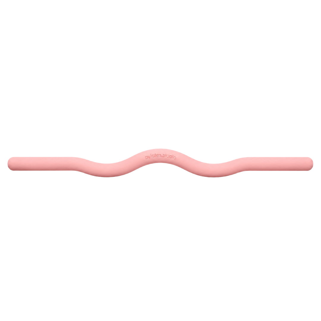 Pylates.studio – Barre Pilates lestée personnalisée pour studio – Rose poudré