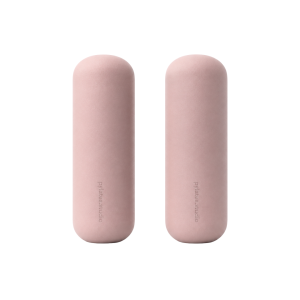Pylates.studio - Paire de poids Pilates personnalisés pour studio - Rose poudre