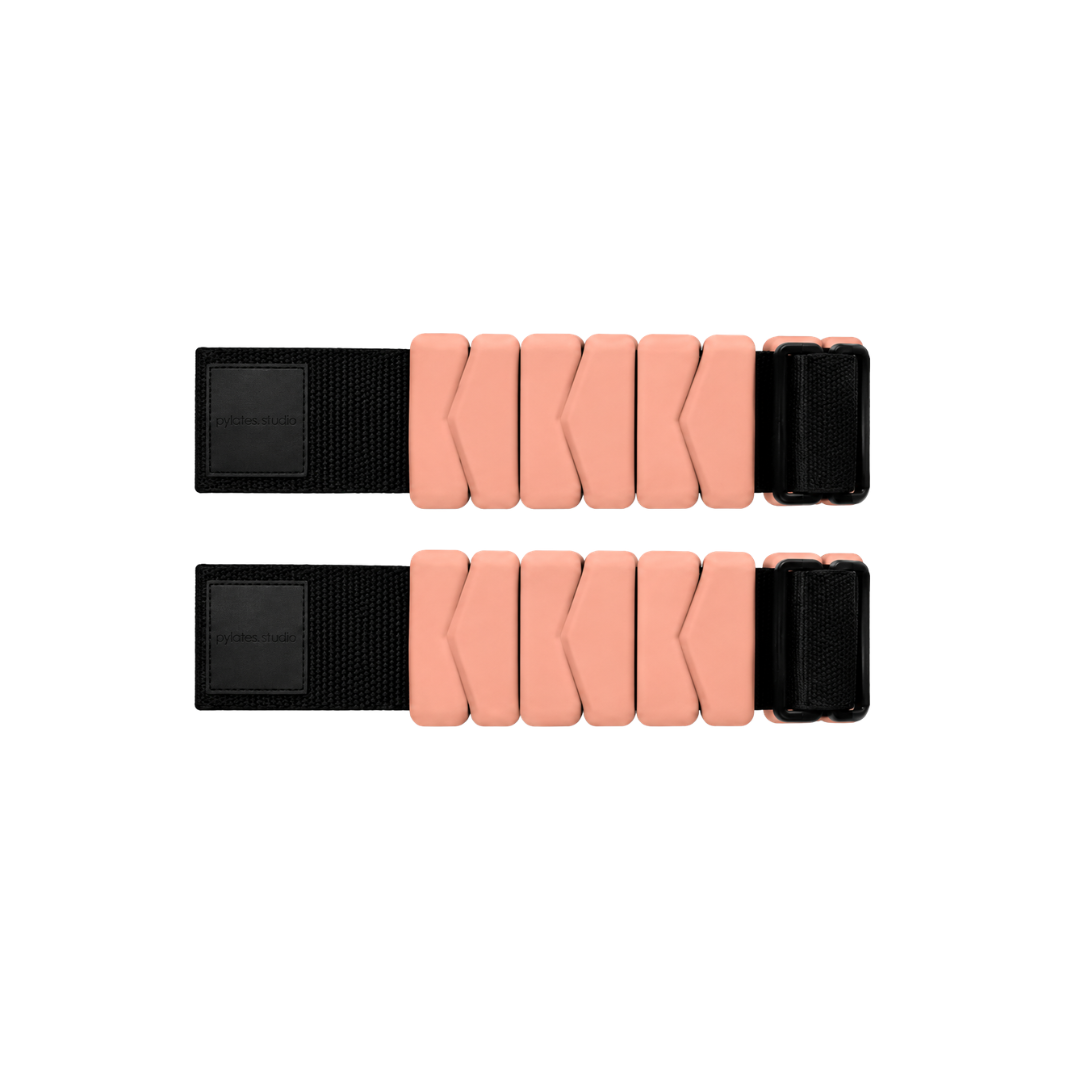 Pylates.studio – Poids bracelets Pilates personnalisés — poignets & chevilles – Orange