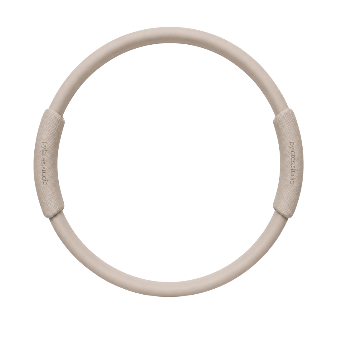 Pylates.studio - Pilates Ring personnalisé pour studio - blanc taupe / greige